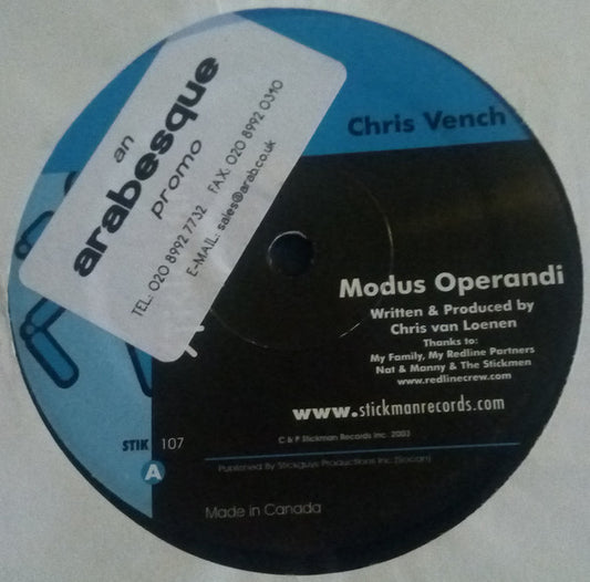 Chris Vench : Modus Operandi (12")