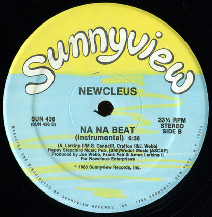 Newcleus : Na Na Beat (12")