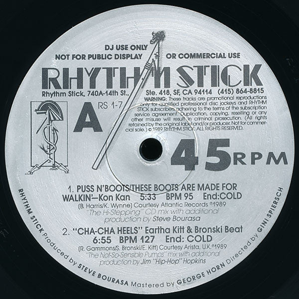 Various : Rhythm Stick 1-7 (2x12", Comp, Promo)
