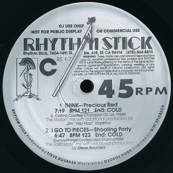 Various : Rhythm Stick 1-7 (2x12", Comp, Promo)