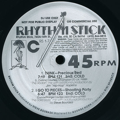 Various : Rhythm Stick 1-7 (2x12", Comp, Promo)