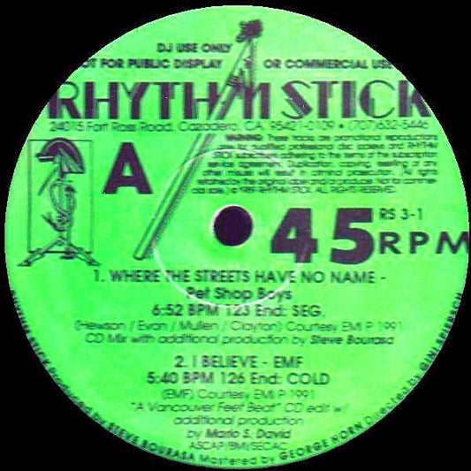 Various : Rhythm Stick 3-1 (2x12", Comp, Promo)