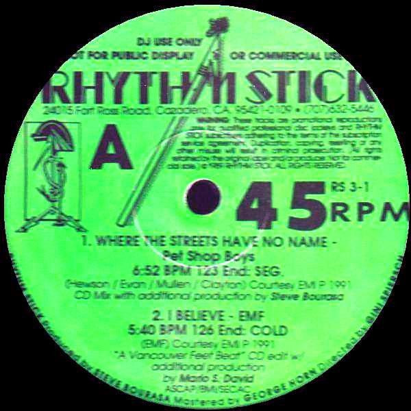 Various : Rhythm Stick 3-1 (2x12", Comp, Promo)