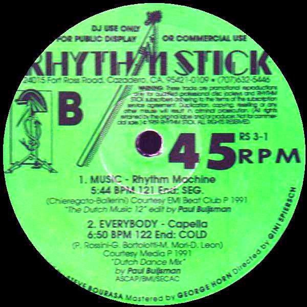 Various : Rhythm Stick 3-1 (2x12", Comp, Promo)