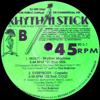 Various : Rhythm Stick 3-1 (2x12", Comp, Promo)