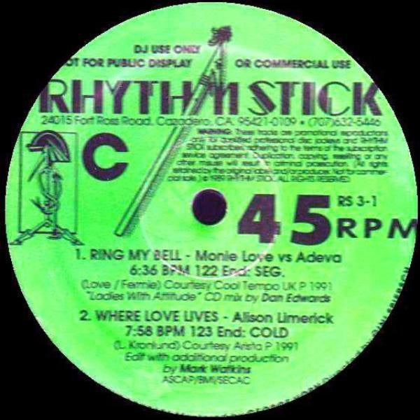 Various : Rhythm Stick 3-1 (2x12", Comp, Promo)