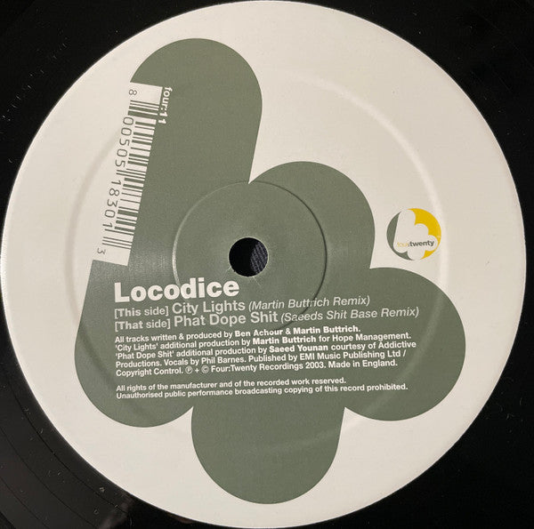 Loco Dice : City Lights / Phat Dope Shit (Remixes) (12")