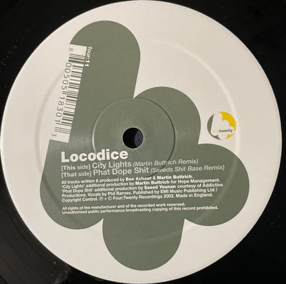 Loco Dice : City Lights / Phat Dope Shit (Remixes) (12")