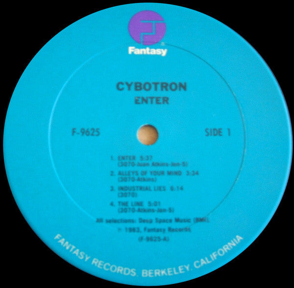 Cybotron : Enter (LP, Album)