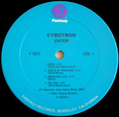 Cybotron : Enter (LP, Album)