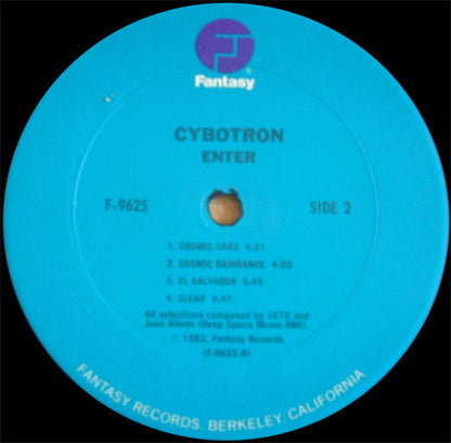 Cybotron : Enter (LP, Album)