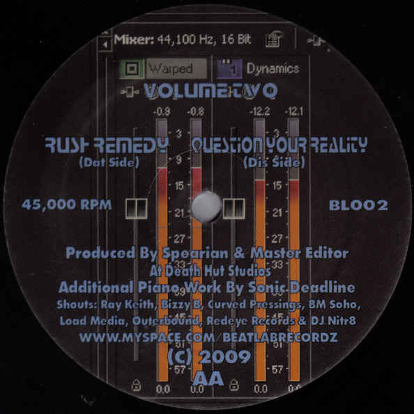 Warped Dynamics : Volume Two (12")