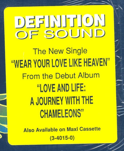 Definition Of Sound : Wear Your Love Like Heaven (12", Maxi)