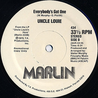 Uncle Louie : I Like Funky Music / Everybody's Got One (12", Promo)
