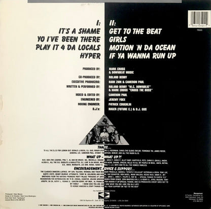 MC Downbeat : It's A Shame (LP, Album)