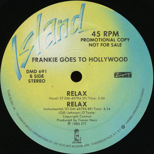 Frankie Goes To Hollywood : Relax (12", Promo, SRC)