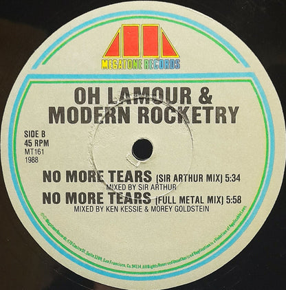 Oh Lamour* & Modern Rocketry : No More Tears (12")