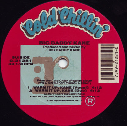 Big Daddy Kane : Smooth Operator / Warm It Up Kane (12", Maxi)