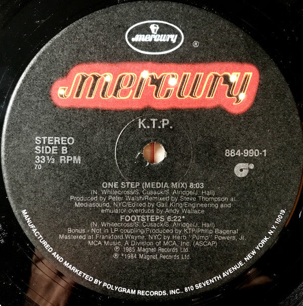 K T P* : One Step (12", Single)