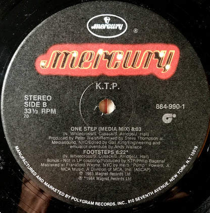 K T P* : One Step (12", Single)