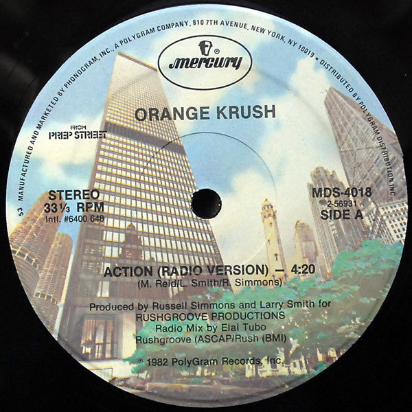 Orange Krush : Action (12")