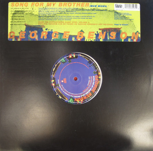 George Benson : Song For My Brother (MAW Mixes) (2x12")