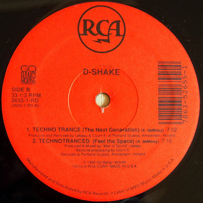 D-Shake : Yaaah (12")