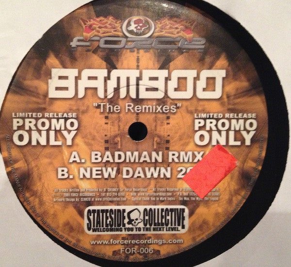 Bamboo* : The Remixes (12", Ltd, Promo)