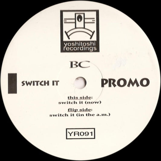 Benji Candelario : Switch It (12", Promo)