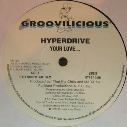 Hyperdrive : Your Love... (12")