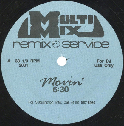 Marathon / 2 Body's : Movin' / Body Drill (12", Unofficial)