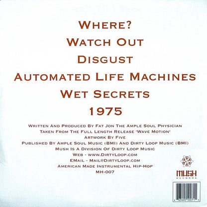 Fat Jon : Dyslexic (12", EP)