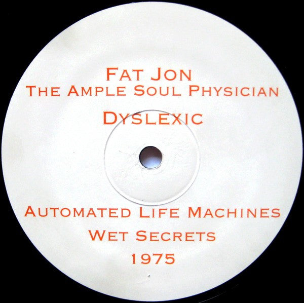 Fat Jon : Dyslexic (12", EP)