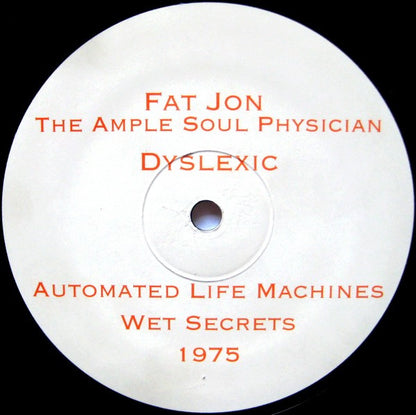 Fat Jon : Dyslexic (12", EP)