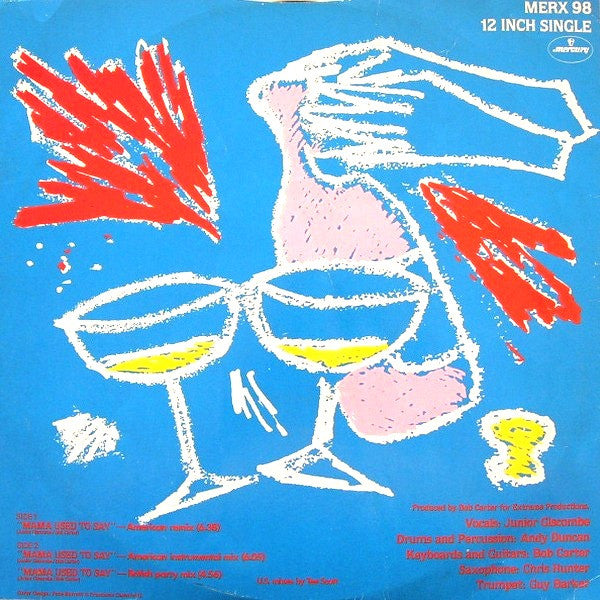 Junior (2) : Mama Used To Say (12", Single)