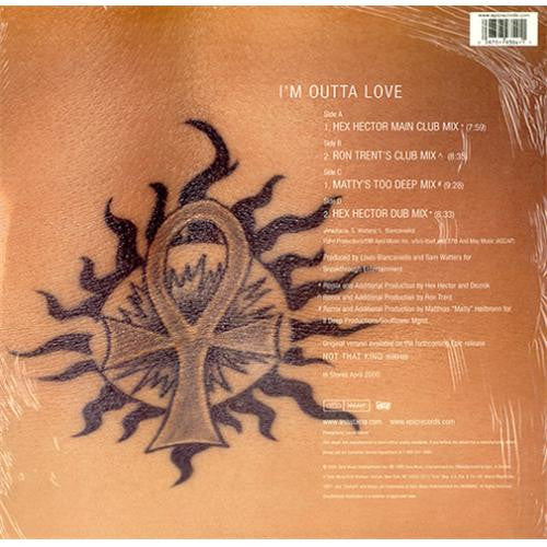 Anastacia : I'm Outta Love (2x12", Single)