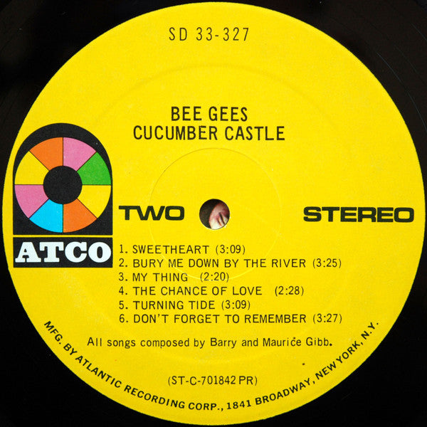 Bee Gees : Cucumber Castle (LP, Album, PR )