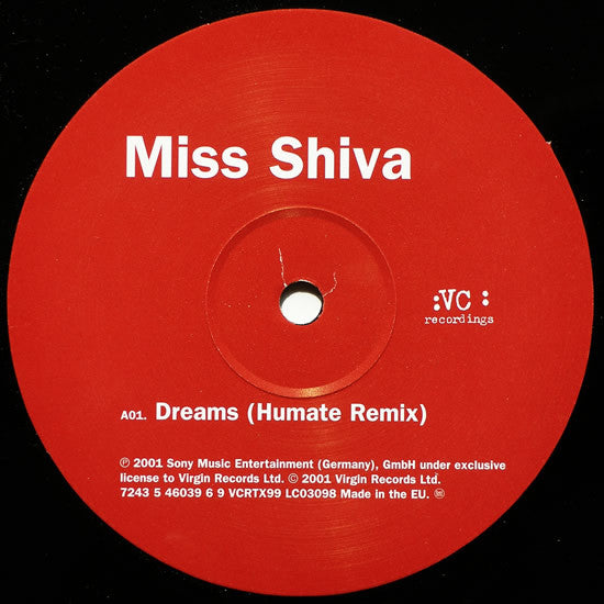 Miss Shiva : Dreams (12")