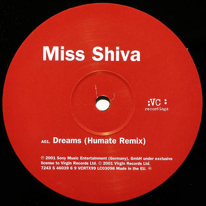 Miss Shiva : Dreams (12")