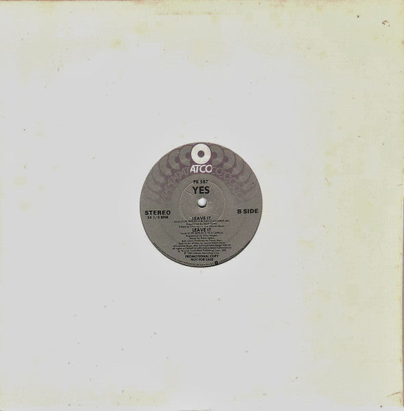 Yes : Leave It (12", Promo)