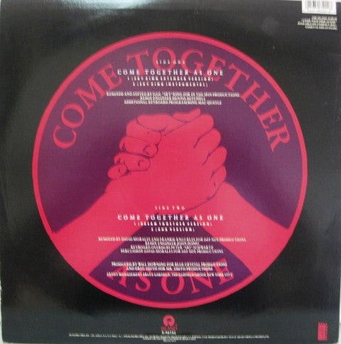 Will Downing : Come Together As One (12")