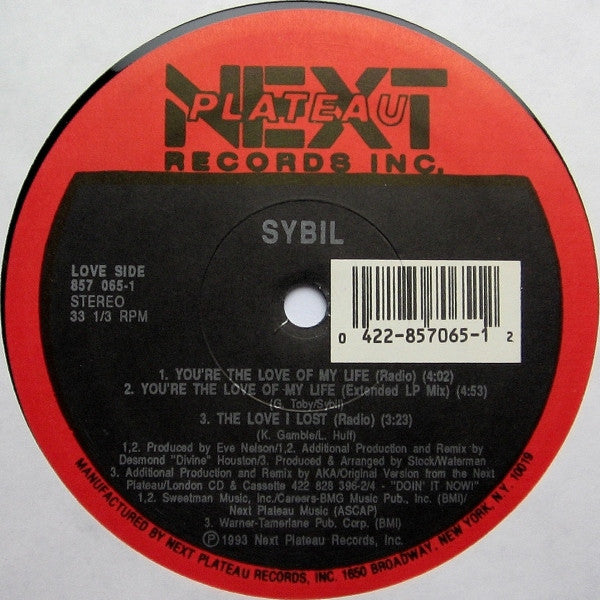Sybil : You're The Love Of My Life (12")