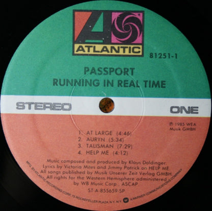 Passport (2) : Running In Real Time (LP, Album)