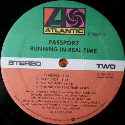 Passport (2) : Running In Real Time (LP, Album)