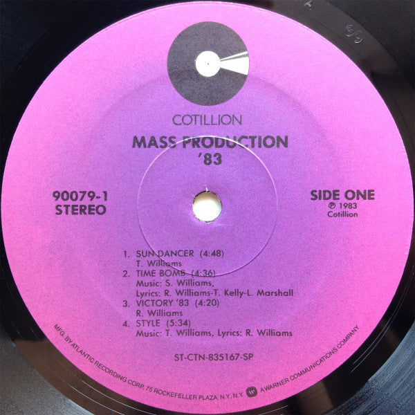 Mass Production : '83 (LP, Album, Spe)