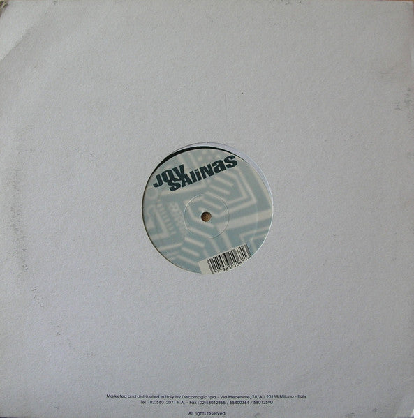 Joy Salinas : Let Me Say I Do (Remix) (12")