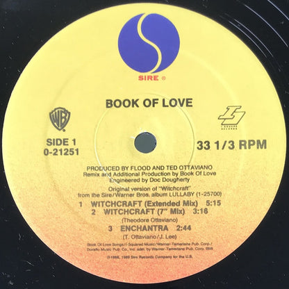 Book Of Love : Witchcraft (12", Maxi)