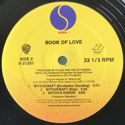 Book Of Love : Witchcraft (12", Maxi)