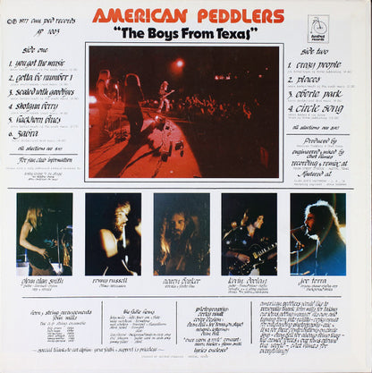 American Peddlers : Once Upon A Rock (LP)