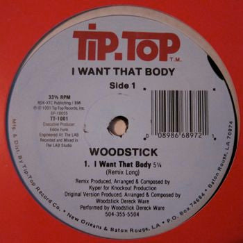 Woodstick : I Want That Body (12")